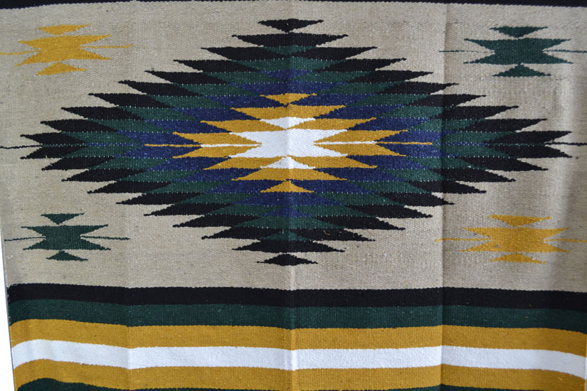 Mexican blanket - indian - L - Naturel - EEXZZ1DGbeigeyellow