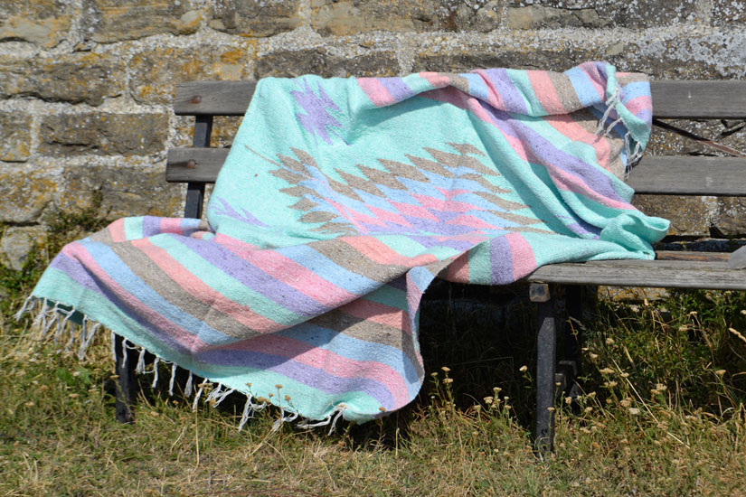 Mexican blanket - indian - L
