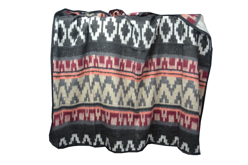 Mexican blanket - Western - XL - Brown - ETFZZ0INredbrown