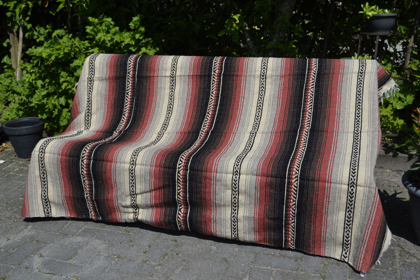 Mexican blanket - Falsa - XL - Grey - LHGZZ0brown1