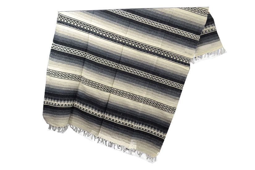 Mexican blanket - Falsa - XL - Grey - LHGZZ0grey1