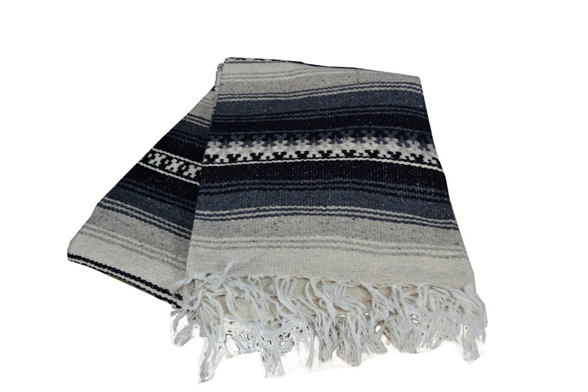 Mexican blanket - Falsa - XL - Grey - LHGZZ0grey1