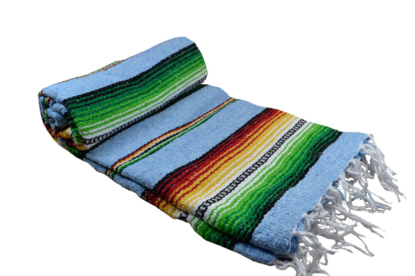 Mexican blanket - Falsa - XL - Blue - MBXZZ0blu