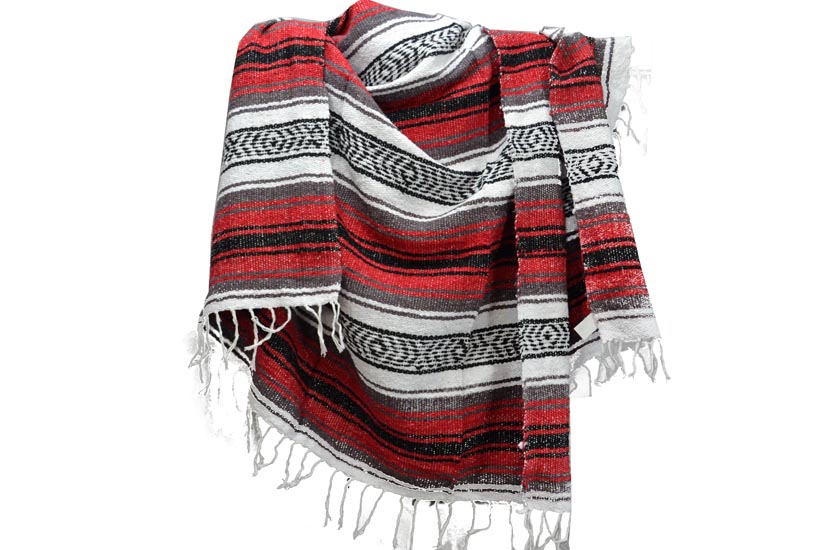 Mexican blanket - Falsa - L - Red - MSAZZ0red3