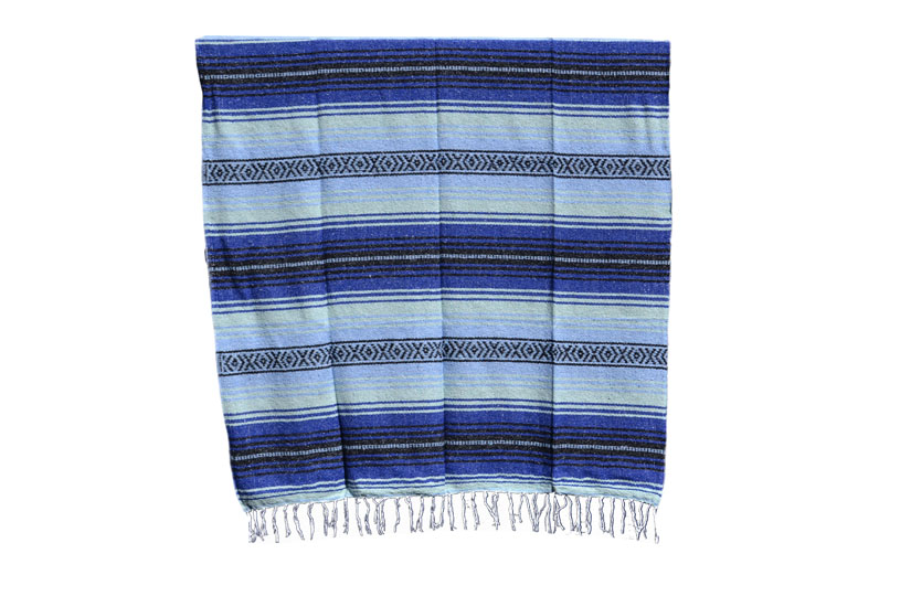 Mexicaanse deken - Falsa - L - Blauw - MSXZZ0blumint