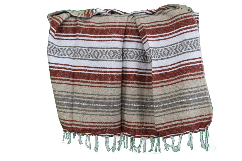 Mexican blanket - Falsa - L - Brown - MSXZZ0brown2