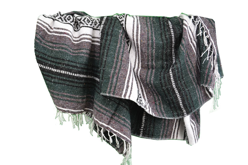 Mexicaanse deken - Falsa - L - Groen - MSXZZ0greengrey