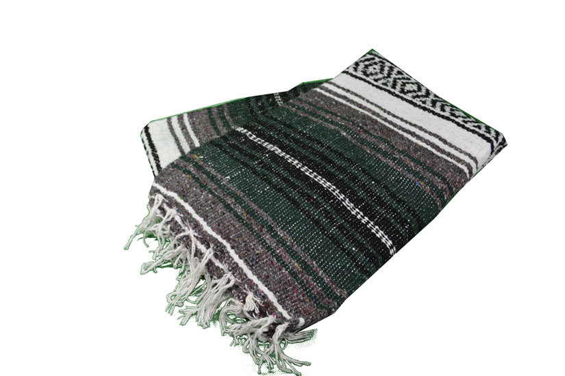 Mexican blanket - Falsa - L - Green - MSXZZ0greengrey