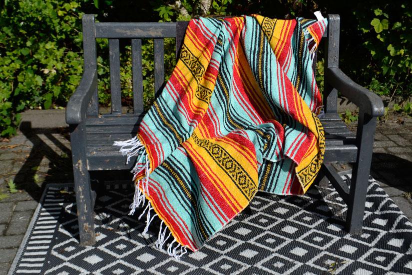Mexican blanket - Falsa - L - Yellow - MSXZZ0yellowmint