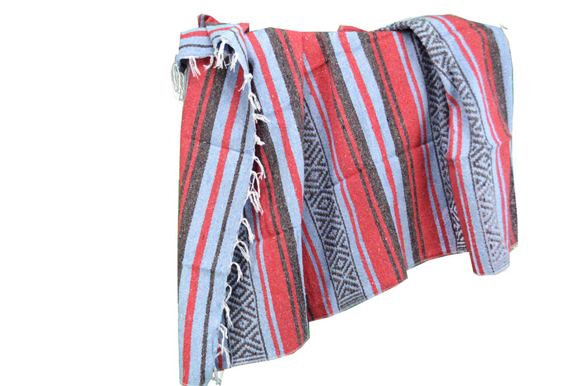 Mexican blanket - Falsa - L - Red - MTXZZ0blured