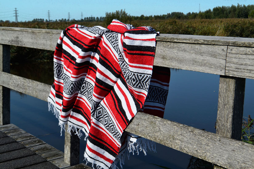 Mexican blanket - Falsa - L - Red - MTXZZ0bwred