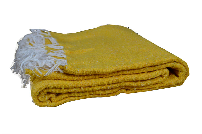 Mexican blanket - Solid - L - Yellow - PZCZZ0yellow1