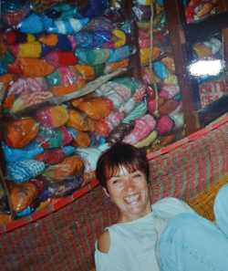 Henriette in a Mexican hammock